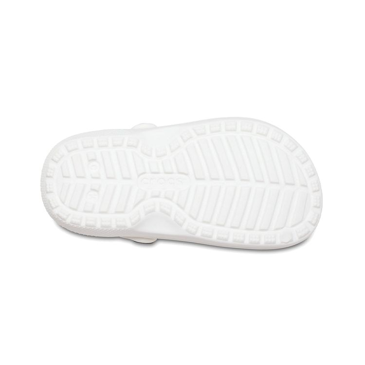 Crocs Classic Fuzzy Clogs Sandals Kids Sandals White 203506-10M