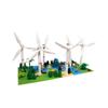 And Small Particle Mosaic Assembly Building Model Windmill Garden Scene Decoration Diy Building Block Toy