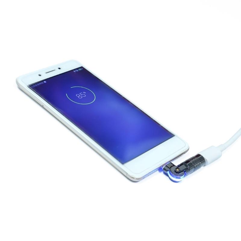 Small USB To Type C Adapter 48mm Length Supporting 480Mbps Data Transfer Glorious Charging for Mobile Charge While Play