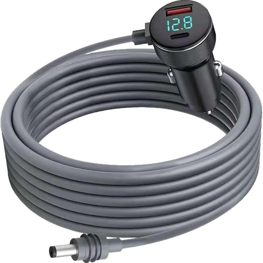 4th Gen Waterproof LED Car Charger 30V Power Cord, Multi-functional 3-in-1.