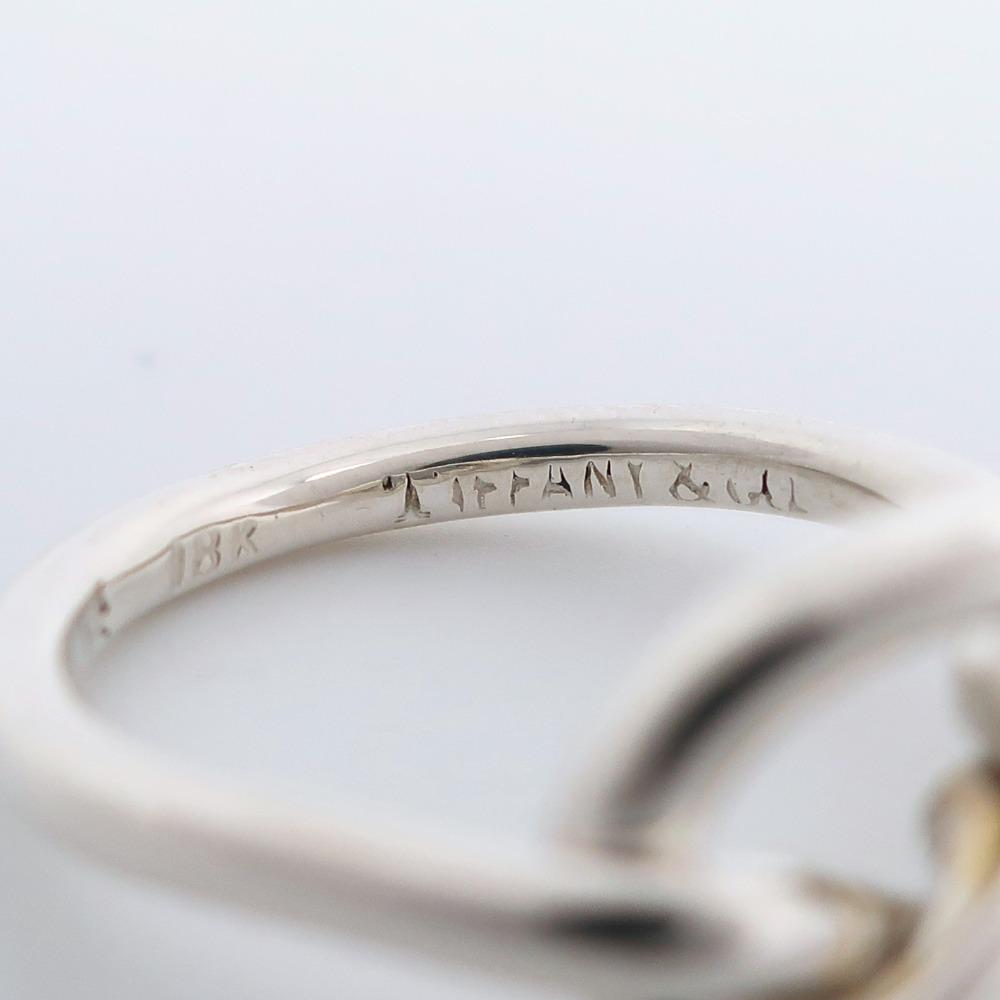 TIFFANY&Co. Liebesknotenring Silber925/K18 Gelbgold #4.5(US-Grösse) 2.9g Frauen Gebraucht