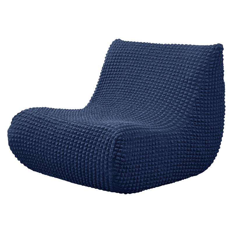 

New Solid Color Seersucker Sofa Cover Relax Non-slip Sofa Slipcovers Stretch All-inclusive Reclining Chair Case For Home 1pc