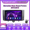 Android Car-Play Car Radio For Mercedes Benz Smart Fortwo 2010-2015 Multimedia Player Head Unit Stereo GPS Navigation BT WIFI,8 CORE ,2+32GB