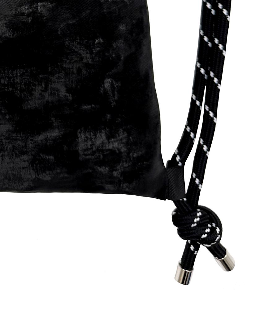 Other-Worldly Rope Keyring Gym Sack [Black Beads]