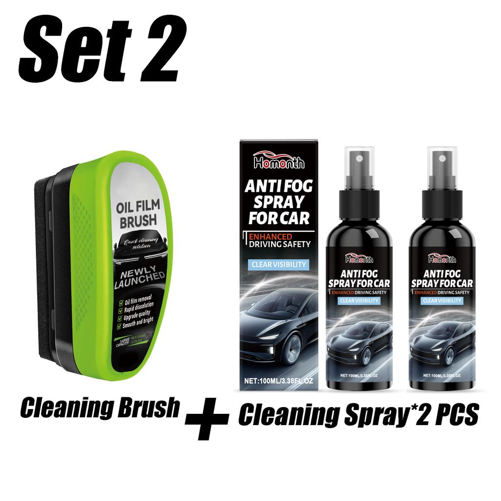 Cars Glass Anti-Rain Spray Auto Water Repellent Coating Agent Removes Stains Oil Film Clear Vision Car Window Anti Fog Spray