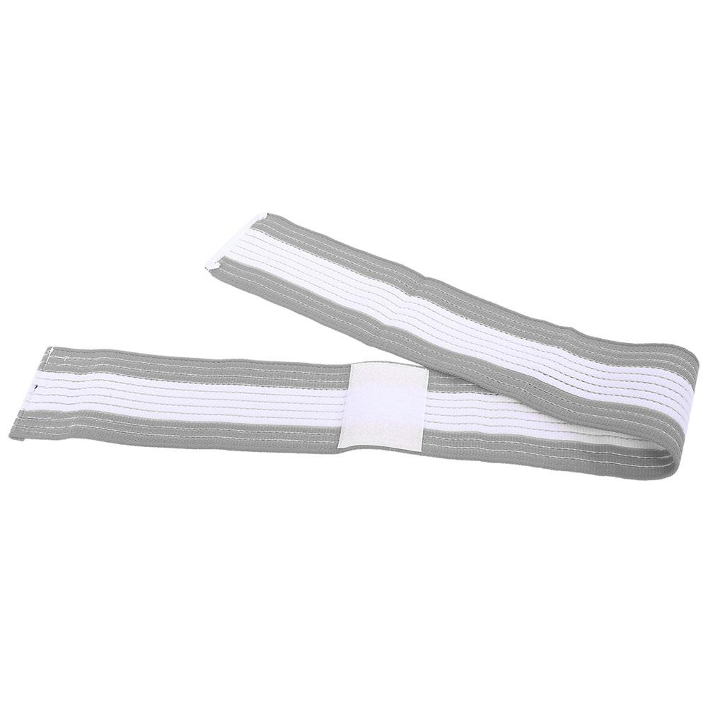 Adjustable Ankle Support Pad Protection Elastic Brace Guard Support for Gym Fitness Grey White