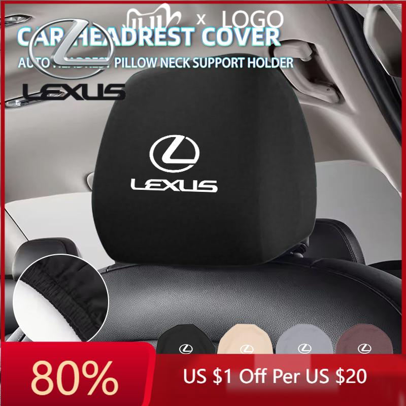 2026 Heiße Innenaufkleber 1 Stück Premium Stoff Kopfstützenbezug Autositzbezug Für Lexus CT ES GS NX IS250 CT200h IS300h ES300h RX400