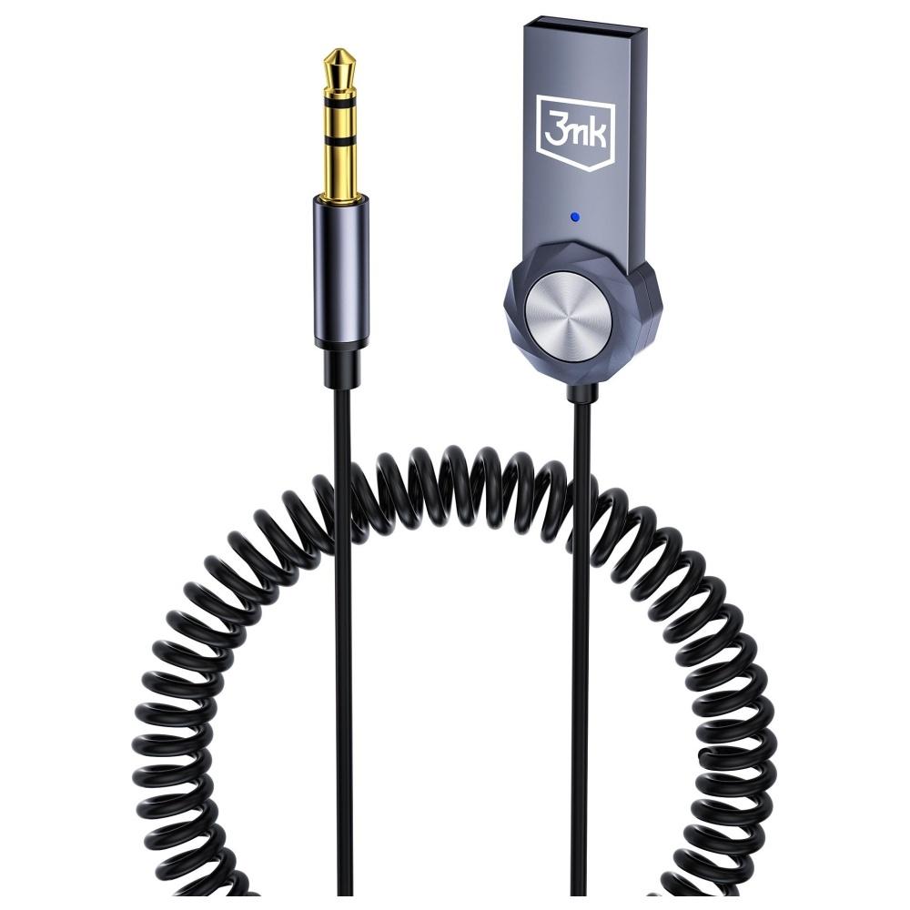 Adapter audio Bluetooth 3MK Jack 3.5mm 2w1 Bezprzewodowy