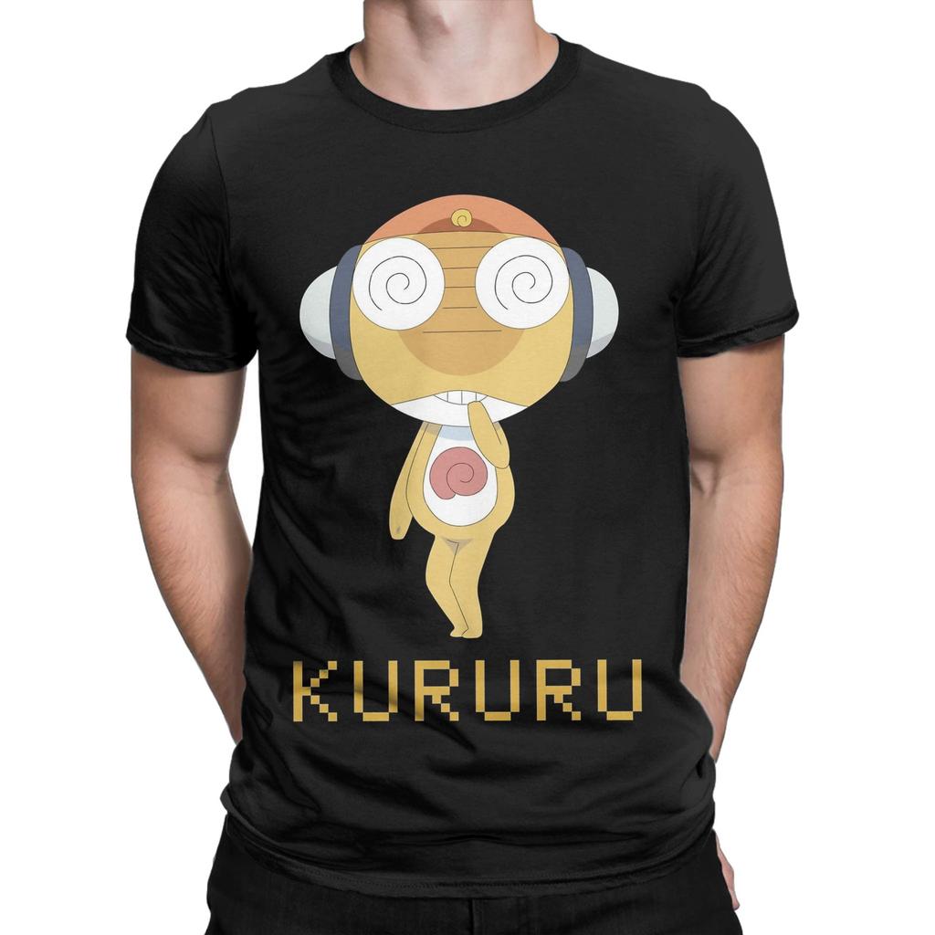 Men Womens TShirt Sgt Frog Keroro Major Kururu Reporting Awesome Cotton Tees Short Sleeve  T Shirts Crewneck Tops Plus Size