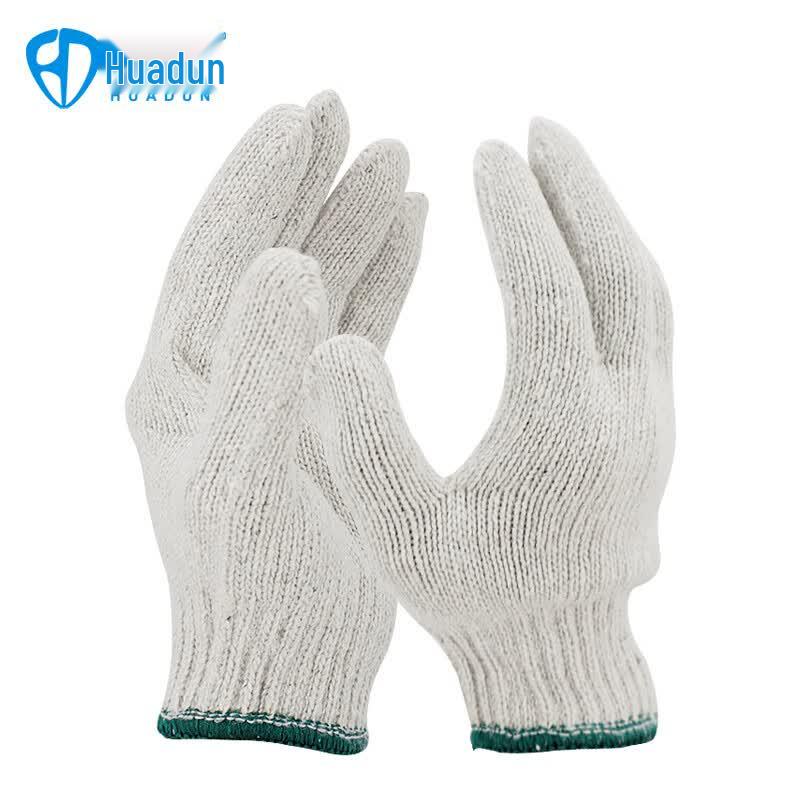 Хлопчатобумажные рабочие перчатки Huadun 750г Standard
