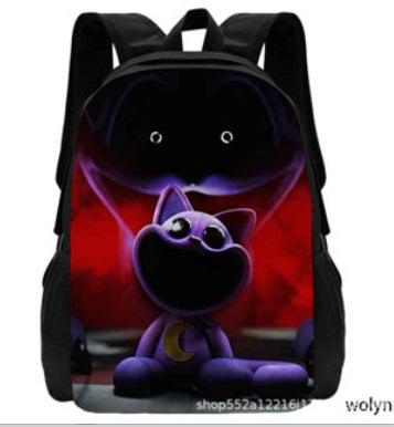 Poppy Playtime3 Animali dell'Orrore Sorridenti Creature Sorridenti Zaino a Tre Pezzi