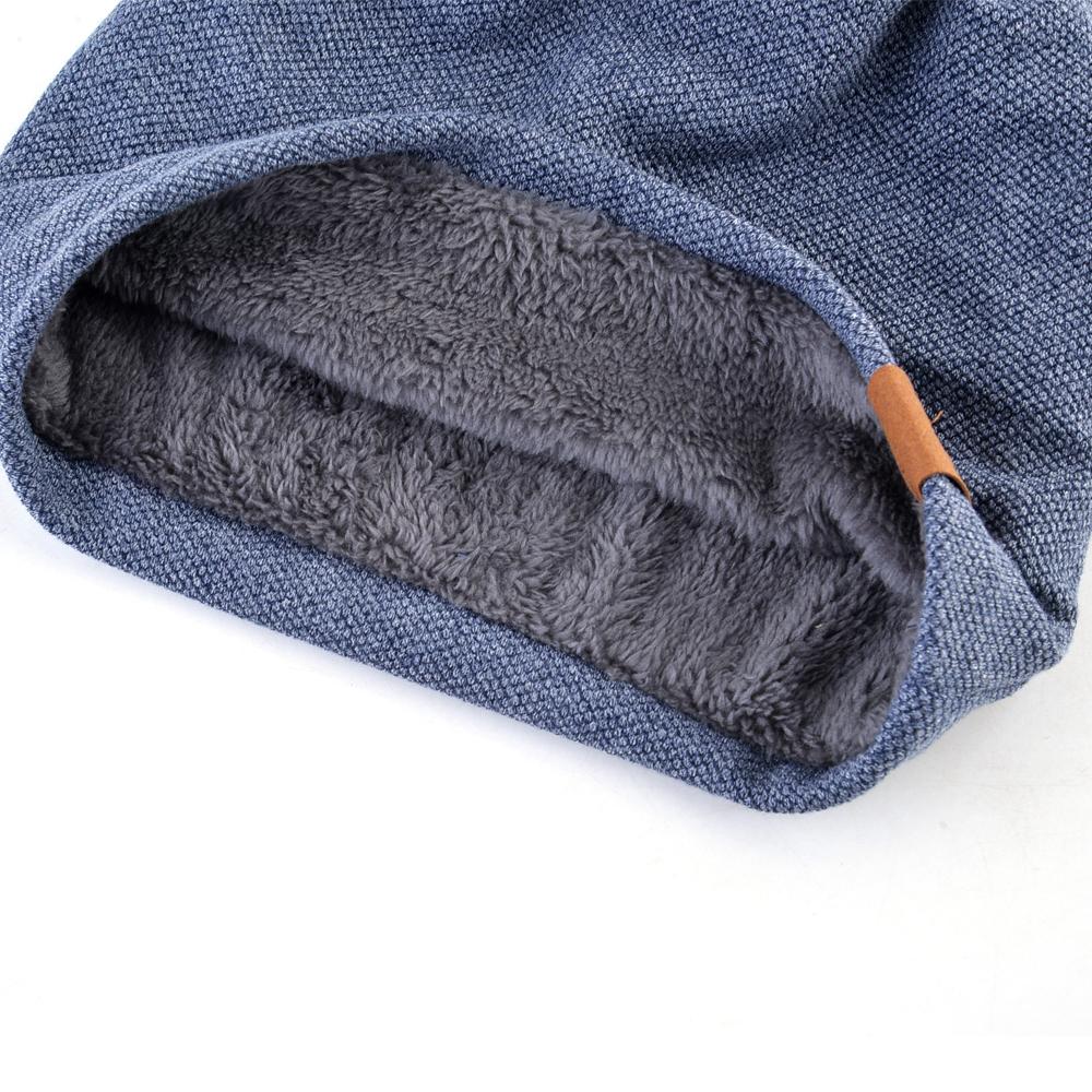 Mode Beanie Hut für Männer und Frauen Herbst Winter einfarbig Skullies Beanies Frühling lässig Turban Hüte hinzufügen Samt