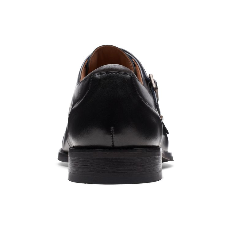 Clarks Top Layer Cowhide Business Commuting Comfortable Breathable Casual Shoes Men Casual Shoes Black 261724517