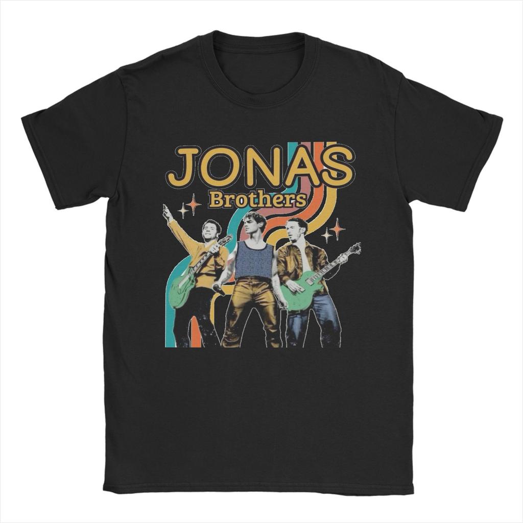 Men Women's J-Jonas Band B-Brothers  Tour  T Shirt Pop Music 100% Cotton Clothes Short Sleeve O Neck Tees Gift Idea T-Shirts
