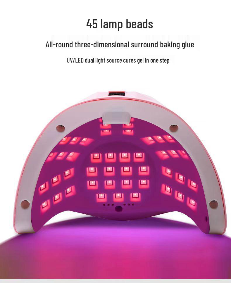 Nail Salon UV Light: Quick-Dry, Safe, Non-Darkening Phototherapy Nail Dryer