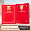 Pearlescent A4 Appointment Letter Cover with Hot Stamping and Protective 12K Inner Sleeve