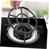 COHEALI Gas Stove Bracket Tripod, Metal Stove Trivet, Non-Slip Wok Trivet, Gas Stove Pot Rack, Gas Stove Wok Ring, Gas Stove Trivet, Cast Iron