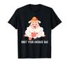 Knot Your Average Bag Funny Women's Yarn Crochet T-Shirt
