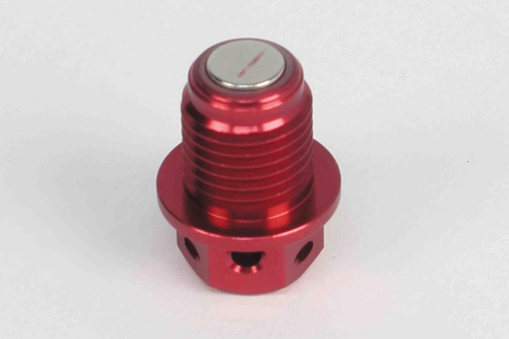 Special parts TAKEGAWA aluminum drain bolt with neodymium magnet silver