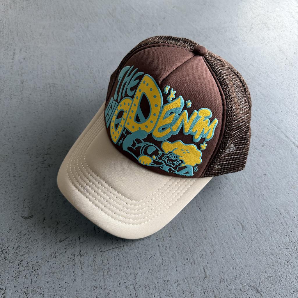 Summer Baseball Cap With Breathable Mesh And Letter Print For Men Women