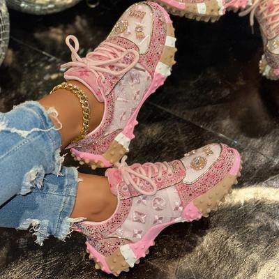 Pojedynczy But Modne Buty Sportowe Podeszwa Platforma Pojedynczy But Damski