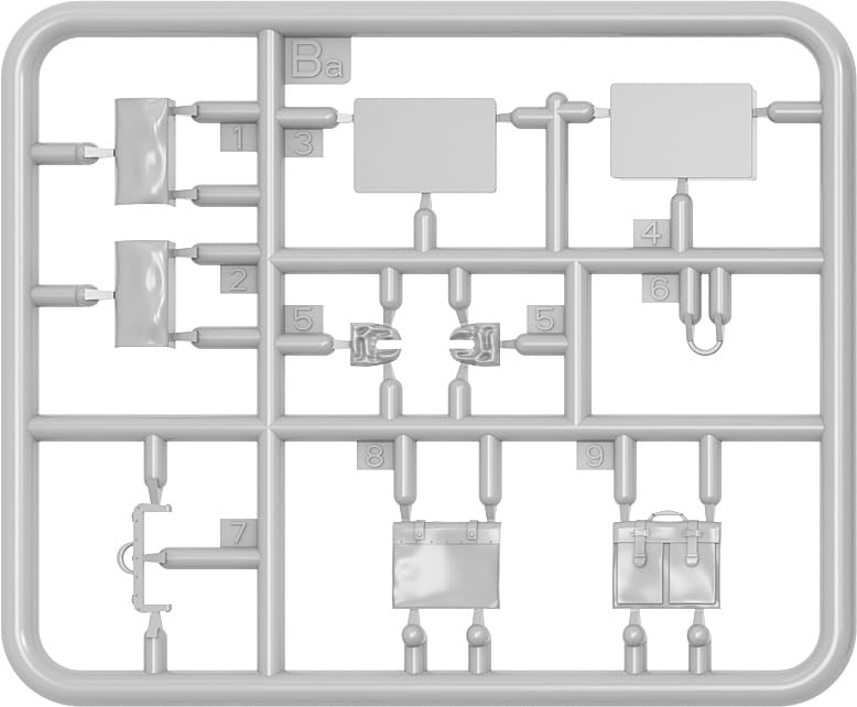Miniart Scale Refugee Teacher Family Plastic Model Kit MA38086 1/35 (2 Figures)
