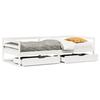 VidaXL Daybed with Drawers 90x200 Cm Solid Pine Wood, Sofa Bed, Daybed, Daybed with Storage, Bed 3302058