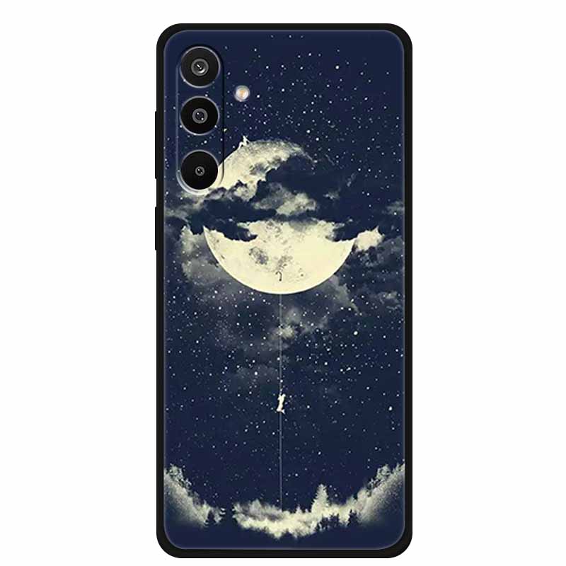 For Samsung A26 / A36 / A56 5G Case Silicone Space Soft TPU Back Cases for Samsung Galaxy A26 5G Phone Shell Cover A 26 56 Cool