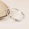 Fashion Twisted Weaving Charms Bracelets Bangles for Women Vintage Jewelry Silver Adjustable Bangle pulseras para mujer