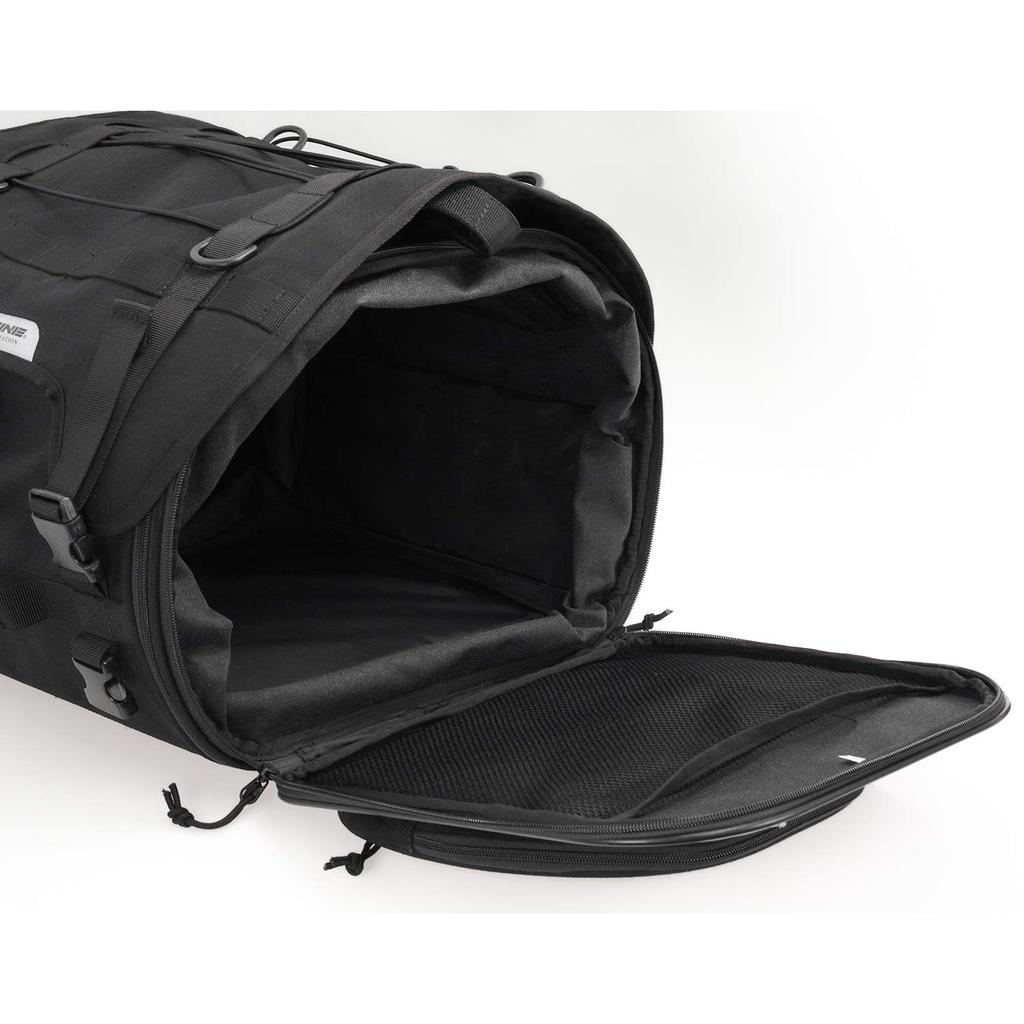 Komine Motorcycle Journey Seat Bag Large Capacity Black Free SA-241