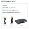 AUTOABC Drahtlos Carplay Android Auto Für Toyota RAV4 Corolla Tacoma Camry CHR Tundra Highlander 4Runner Multimedia Dekodierung