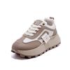 Spring platform versatile dad shoes women's fashion simple height increase casual single shoes niche Harajuku small white board shoes