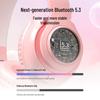 Cross-Border Pet Capsule Cat Ear Bluetooth Earbuds: Luminous & Gradient Design