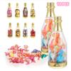 10 Stück DIY Hochzeits-Süßigkeitenbox Champagnerflasche Plastik Gastgeschenk-Box Behälter Party-Geschenkbox für Babyparty Hochzeitsfeier Dekoration