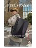 Commuter Hard Shell 15.6" Laptop Backpack with Large Capacity, Anti-Slip Chest Buckle, Durable Design