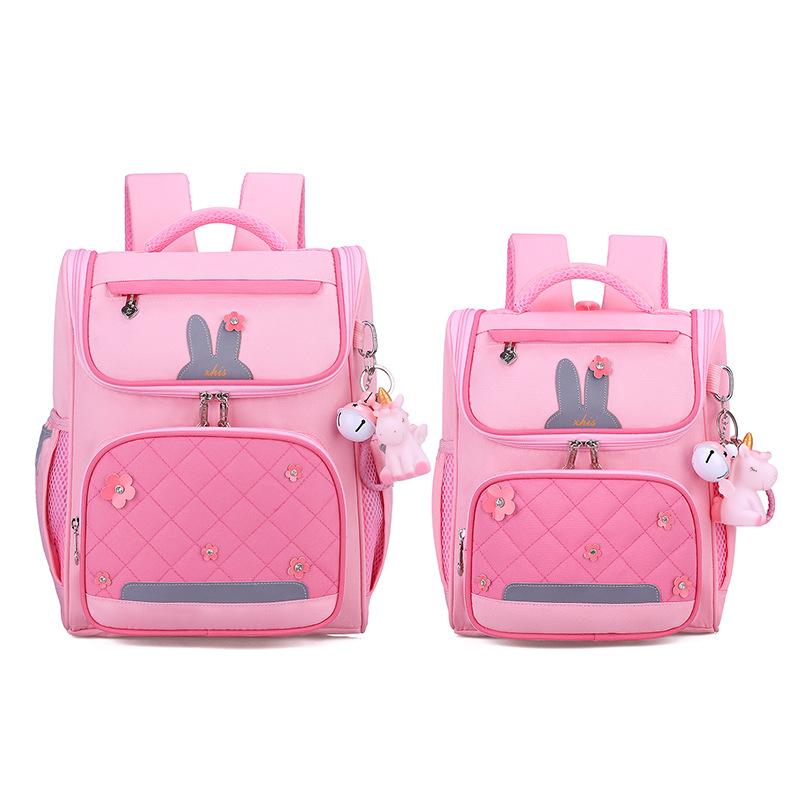 Grundschüler Schultasche Mädchen Kindergarten 1, 2, 3 Klassen 3-8 Jahre Alter Rucksack Niedlich Wasserdicht Weltraum Schultaschen