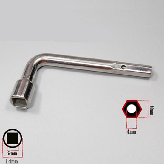 

1 шт., шестигранный треугольный ключ для замков метро, Y-образный многофункциональный электрический шкаф, ключи, универсальный крестообразный ключ для мусорного бака