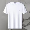 T-shirt da uomo MONTAGUT in cotone ad ammoniaca liquida, resistente alle pieghe, girocollo