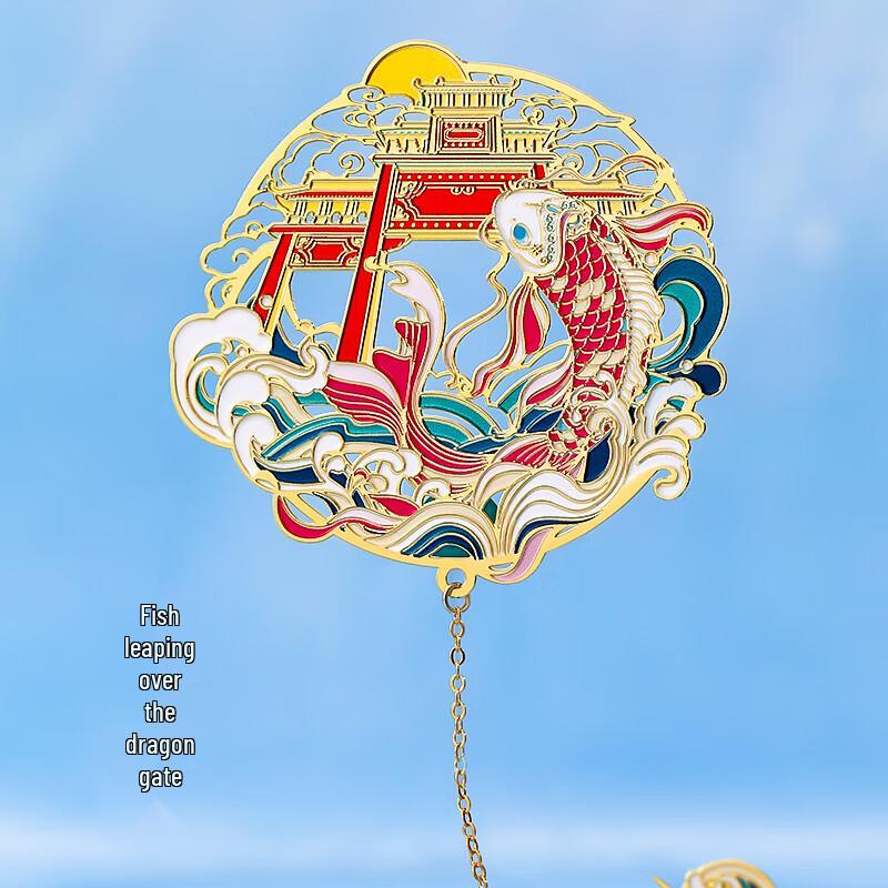 Xiao Diaojiang Palace Museum Inspired Metal Bookmarks