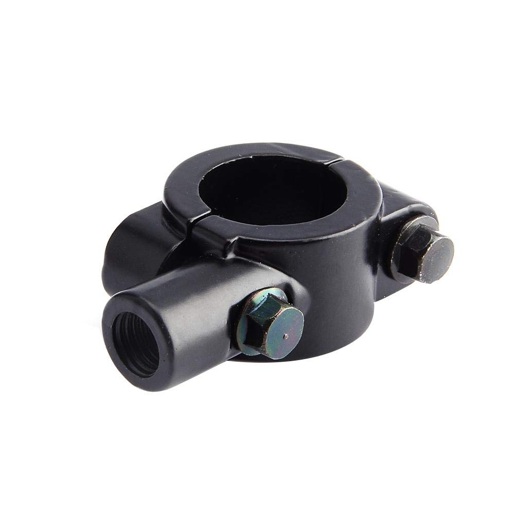Left and Right Set Motorcycle Handle Mirror Mount Motorcycle Rearview Mirror Mount Clamp Universal