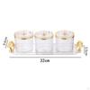 3 Decorative Seasoning Jars, Storage Box with Spoon Lid And Base, Adorable Sugar Condiment