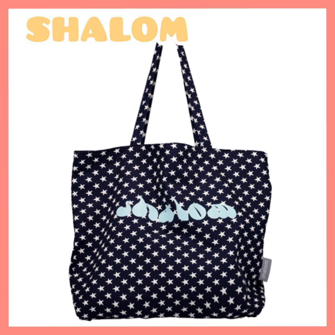 

[USED] Shalom Korea Limited SHALOM STAR BAG NAVY Tote Bag