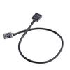 9pin USB Header Male 1 to 2 Female Extension Card USB 2.0 Splitter Cable Connector for Motherboard, Adapter Port