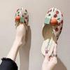 Fashion Rubber Women's Slippers and Ladies Sandals Flat Stylish Shoes Designer Luxury Summer Footwear Low Price Pvc New Style Vip Slides