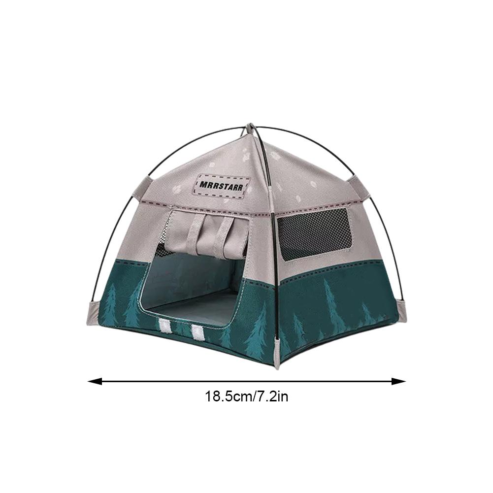 1:12 Soldiers Camping Simulation Small Tent Model Removable Toy Miniature Accessories Photograp C7D0