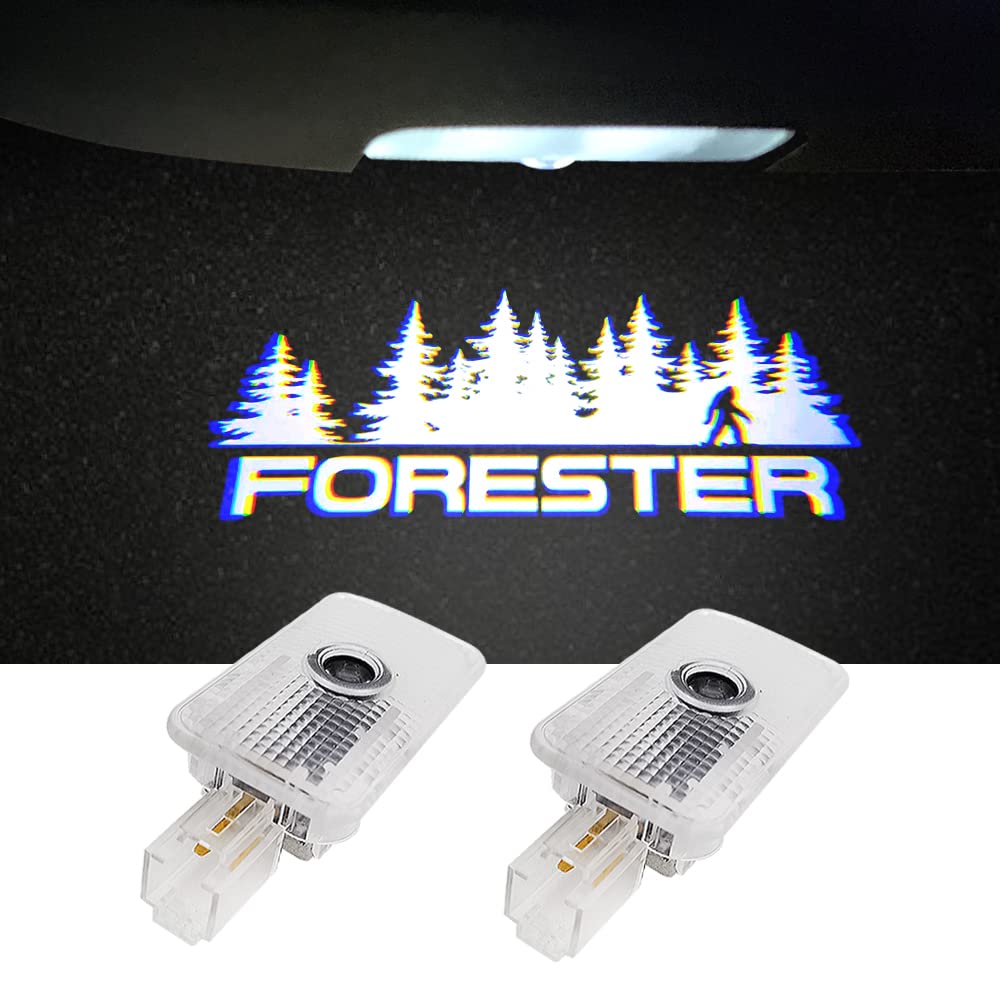 

Новый светодиодный проектор логотипа приветствия на дверь для Subaru Forester 6-го поколения, 2 шт. (6-е поколение) Огни, Огни,