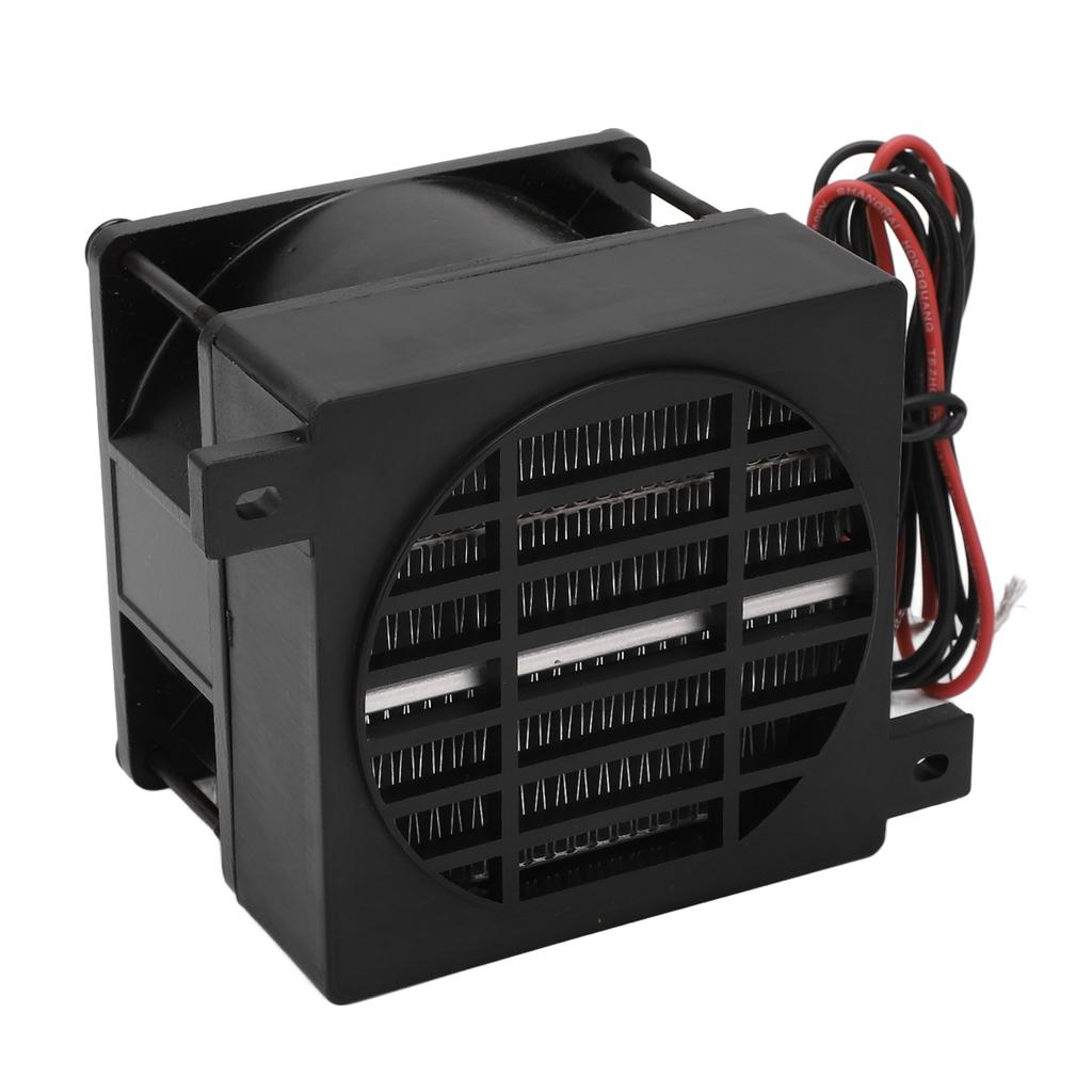 PTC Air Heater Constant Temp Heating Insulated Mini Element Fan Heater for Car Truck Appliance 100W