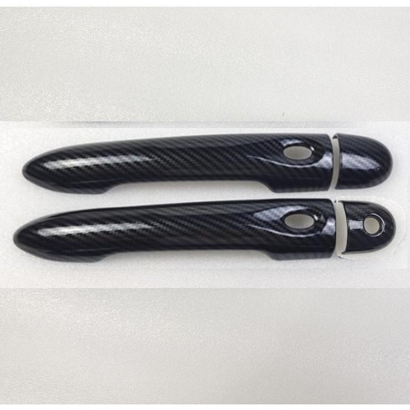For Renault Megane 3 MK3 III 2008 2009 2010 2011 2012 2013 2014 2016 Carbon Fiber Car Door Handle Cover Trim Styling