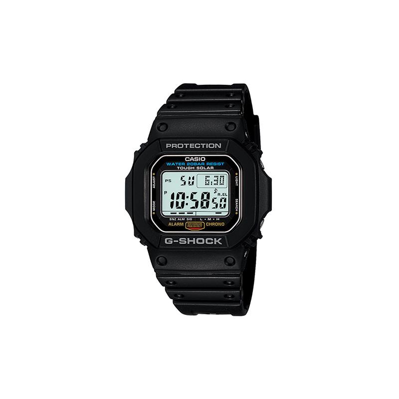 Casio watch series-square series, retro small square, shockproof and waterproof movement, quartz movement, resin strap, Japanese G-5600E-1&BGD-560-4