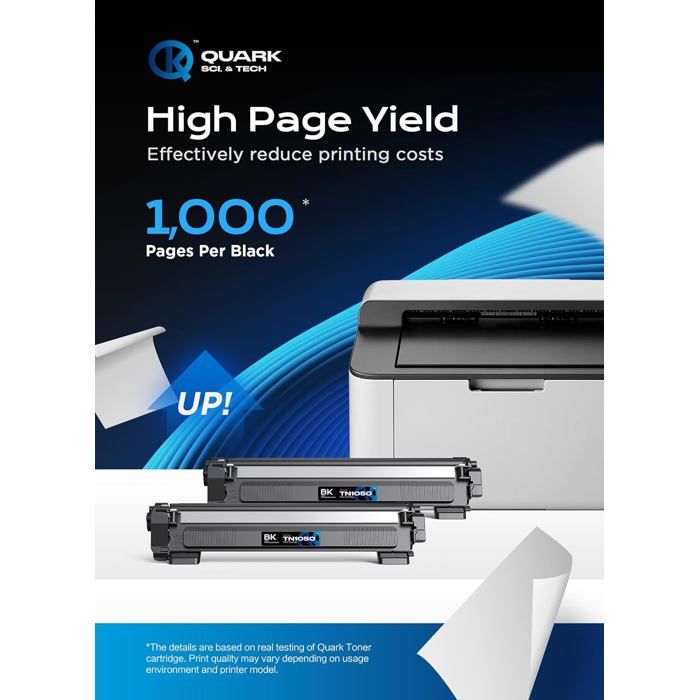 Cartouches de Toner - PORCELAINE DE REUSSY - TN1050 - Compatible - Pack de 2 - Noir